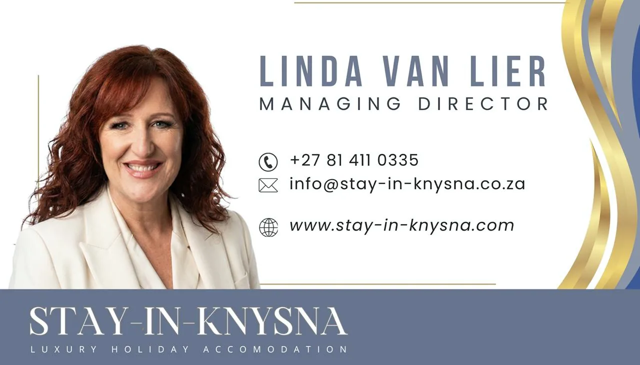 Linda Van Lier — Stay-in-Knysna contact card